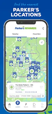 Parker's Rewards android App screenshot 1